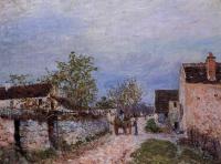 Sisley, Alfred - Street in Veneux